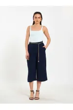 010872 Zincir Kemerli Bermuda