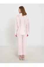 080820 Tencel Shirt with Lace Details