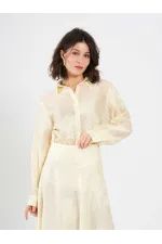 Chemise oversize brodée 080781