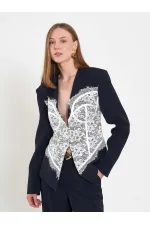 131064 Lace Corset Fit Jacket