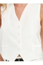 120738 Sırtı Tokalı Yelek