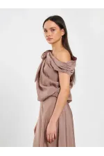 071886 One Shoulder Blouse