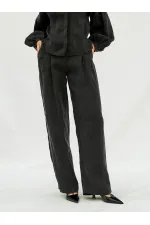 220579 Balloon Sleeve Shirt and Trouser Set