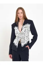 131064 Lace Corset Fit Jacket