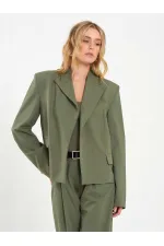 Veste oversize à épaules larges 131044