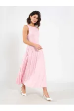111717 Sleeveless Midi Dress