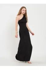 111688 Asymmetrical Waist Corset Dress