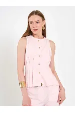 120746 Stella Waist-Fitted Vest