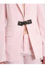 131066 Stella Jacket with Front Belt Buckle