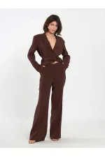 Pantalon à ceinture droite 031663