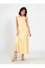 111717 Sleeveless Midi Dress