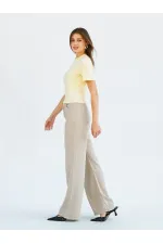 050734 Crew Neck Crop T-Shirt