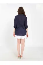 080825 Cotton Shirt with Hem 080825 Cotton Shirt with Hem