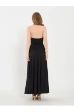 Robe midi dos nu 111684