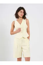 010876 Tek Pileli Bermuda