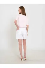 010877 Denim Mini Shorts