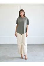 050746 Kısa Kollu Örme T-shirt