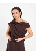 071886 Chemisier asymétrique