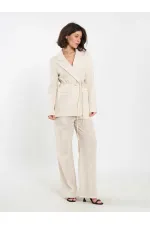 131052 Oversize Jacket with Belt