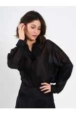 Chemise oversize brodée 080781