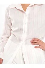 080787 Shirt with Back Detail