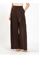 031635 A pileli Bol Paça Pantolon