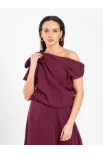 071886 Chemisier asymétrique