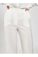 031651 Düz Kemer Pantolon