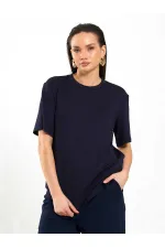 050733 Crew Neck Oversize T-Shirt