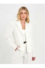 131044 Wide Shoulder Oversize Jacket