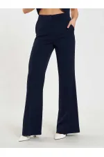 Pantalon à ceinture droite 031657