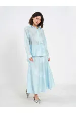 Chemise oversize brodée 080781