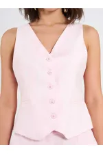 120745 Beş Düğmeli Orta Boy Yelek