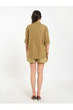 080783 Chemise à jupe encadrée