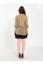 080825 Cotton Shirt with Hem 080825 Cotton Shirt with Hem