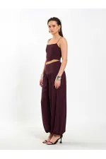 Pantalon à ceinture 031621