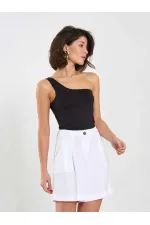 Short plissé simple 010875