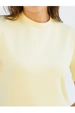 050734 Crew Neck Crop T-Shirt