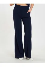 Pantalon à ceinture droite 031657