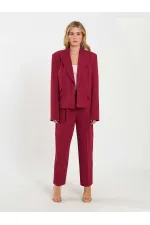 131044 Wide Shoulder Oversize Jacket