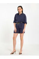 080783 Skirt-Framed Shirt