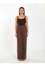 060332 U-Neck Slim Collar Tank Top