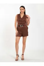 120734 Basic Satin Vest