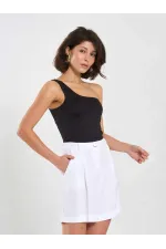 Short plissé simple 010875