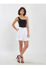 Short plissé simple 010875