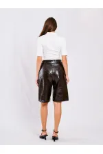 071824 Vatkalı Polo Yaka Bluz