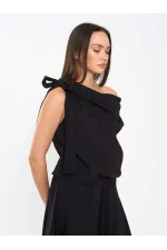 071886 Chemisier asymétrique