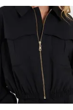 160896 Önü Fermuarlı Bomber Ceket