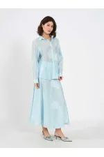 Chemise oversize brodée 080781