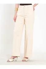 031668 Geniş Paça Denim Pantolon